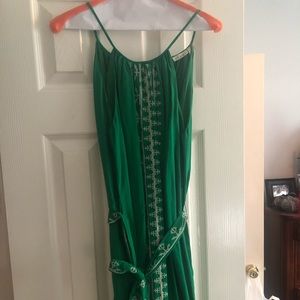 Green dress